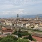 Firenze, fra Ponte Vecchio til Duomoen med sin kjente Cupola.