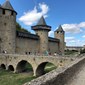 Fra middelalderbyen Carcassonne