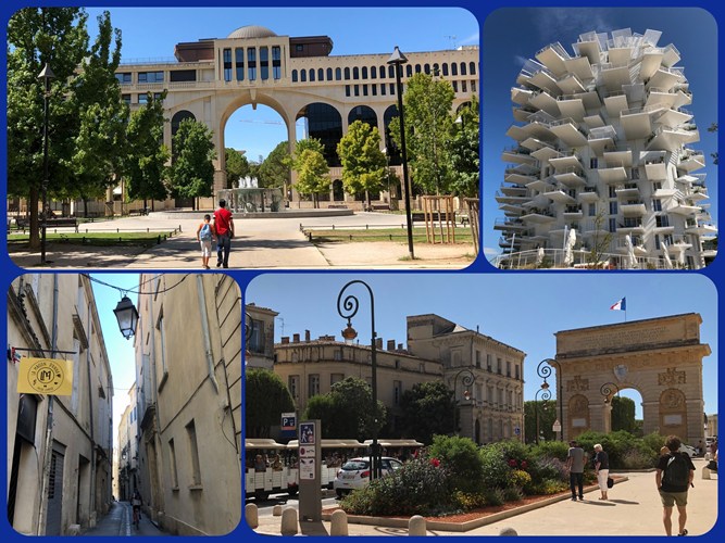 Nytt og gammelt i Montpellier