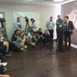 Pressekonferanse med opposisjonelle Ilja Jashin, som legger frem en ny rapport om korrupsjonen i Putins parti, Det forente Russland.