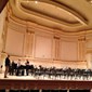 Carnegie Hall, før konserten