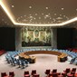 Vi var også i FN-bygningen og fikk se Sikkerhetsrådsrommet, som Norge har utsmykket.