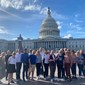 Deltakerne på Washingtonseminaret 2022 foran Kongressen.