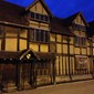 William Shakespears fødested i Stratford-upon-Avon. Huset er i dag museum.
