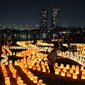 海の日 (hav-dagen) Lanterne Festival i Odaiba